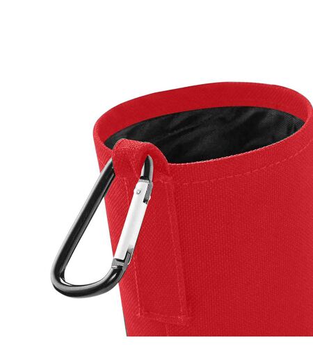 Gourde et porte-gourde taille unique rouge classique Quadra