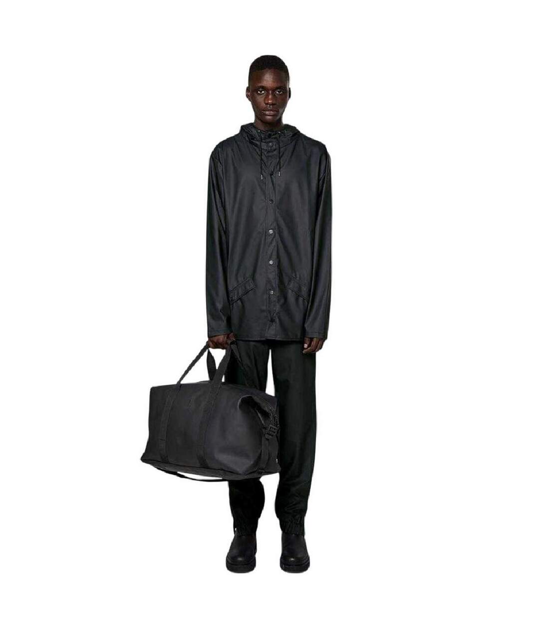 Sac De Weekend Voyage Hilo Taille Unique Noir Rains-4