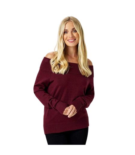 Pull Femme Bordeaux Biba