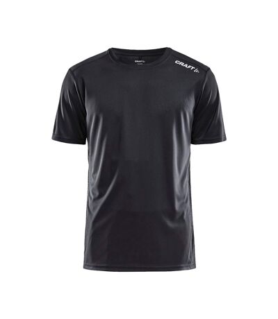 Craft Mens Rush Short-Sleeved T-Shirt (Black) - UTBC5093