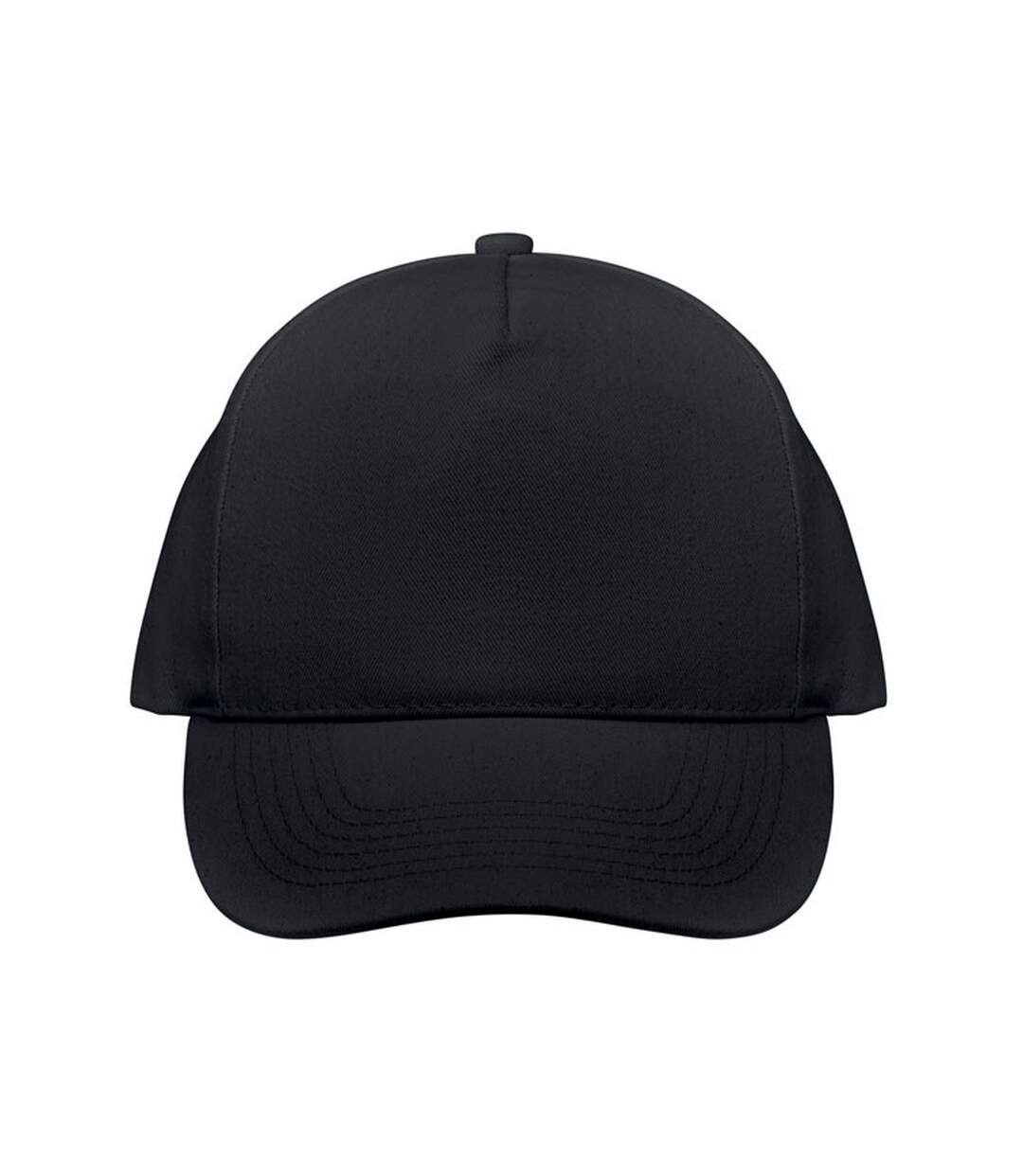 Bicca Organic Cotton Baseball Cap Black MidOcean-4