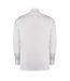Kustom Kit Mens Long-Sleeved Pilot Shirt (White)