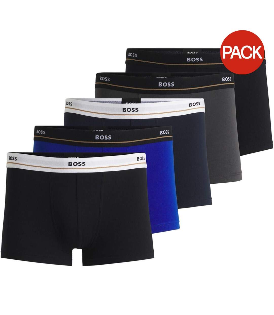 Slips Homme Bleu Boss-2