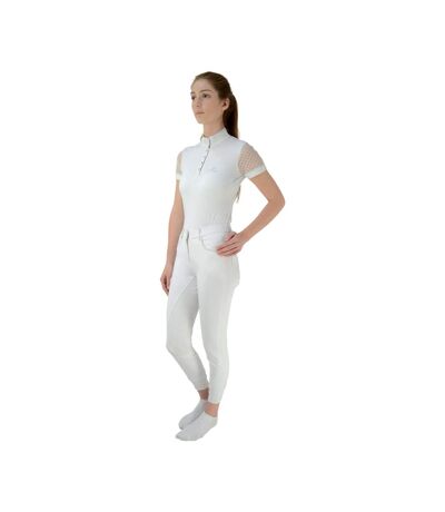 HyFASHION Womens/Ladies Lydia Show Shirt (White)