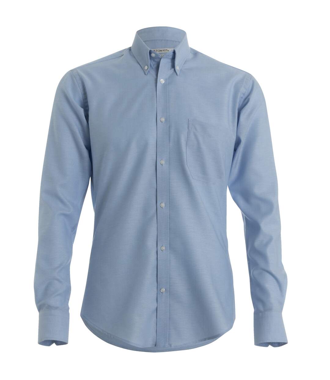 Chemise De Travail Homme Bleu Clair Kustom Kit-2