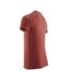 T-shirt Crossover Homme Rouge Automne Mascot-3