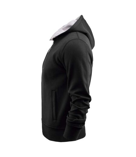 Veste À Capuche Homme Noir James Harvest