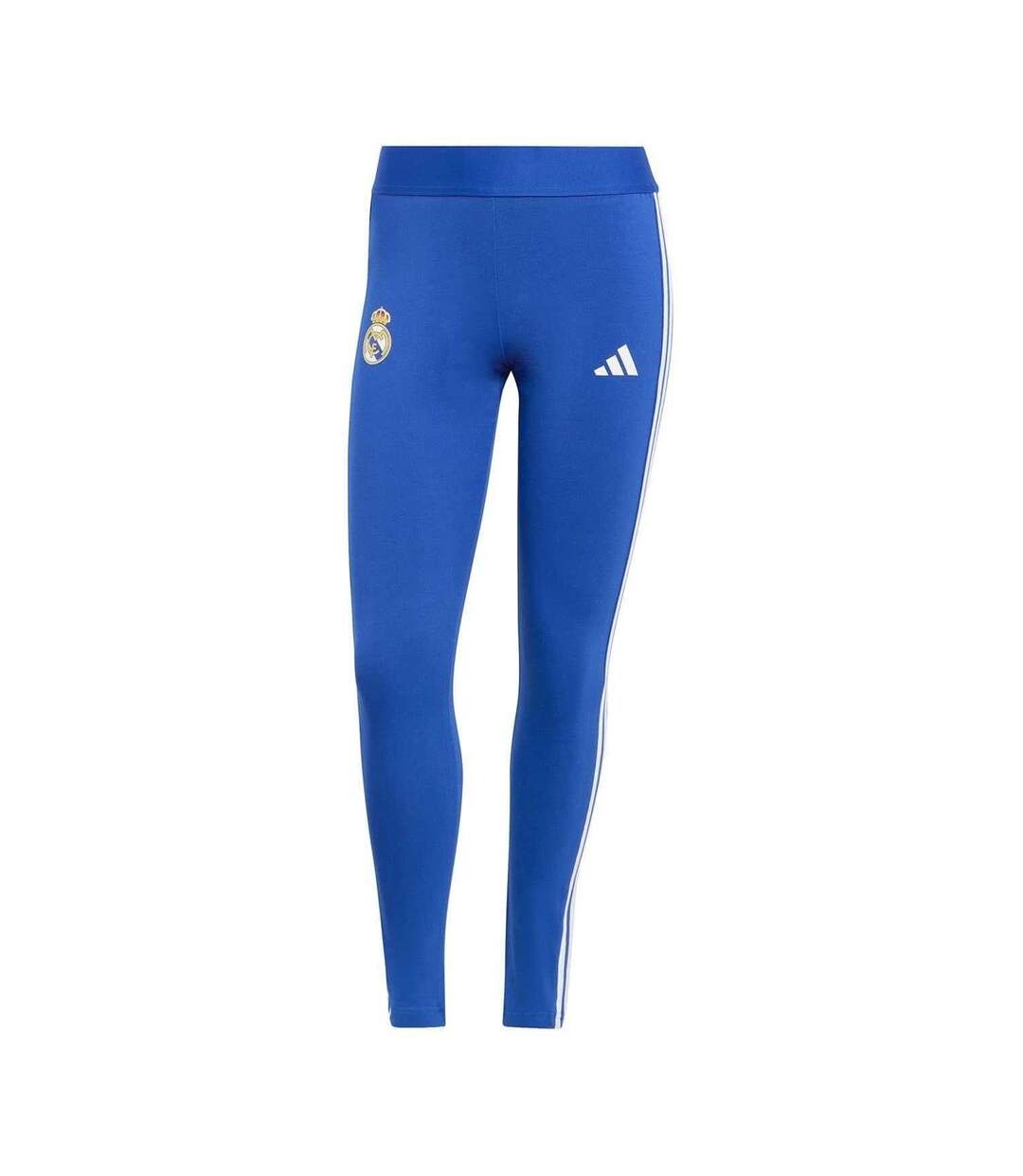 Legging Motif/style Rayure Latérale Real Femme Bleu Roi Adidas-1