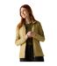 Veste De Sport Décontractée Et Unie Col Montant Lara Femme Beige Regatta-1
