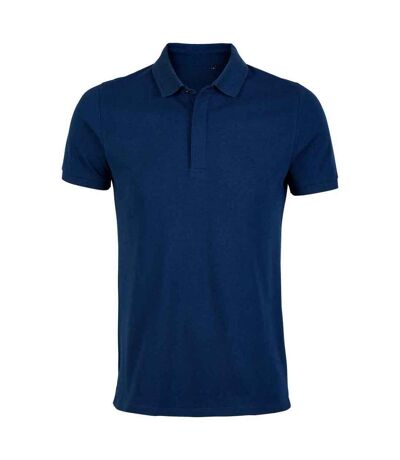 NEOBLU Mens Owen Pique Polo Shirt (Deep Blue)