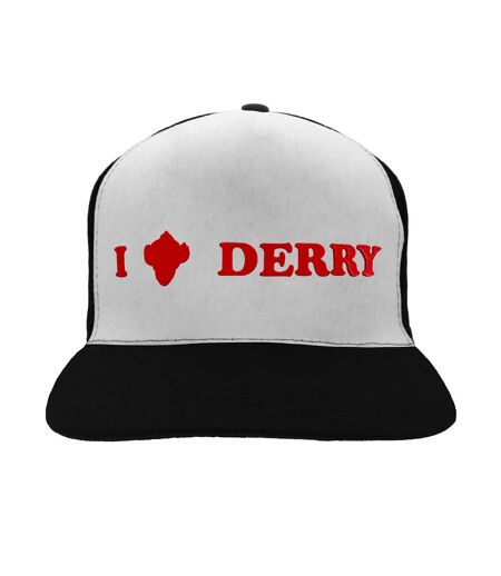 Casquette Ajustable Love Derry Blanc Noir IT Chapter Two