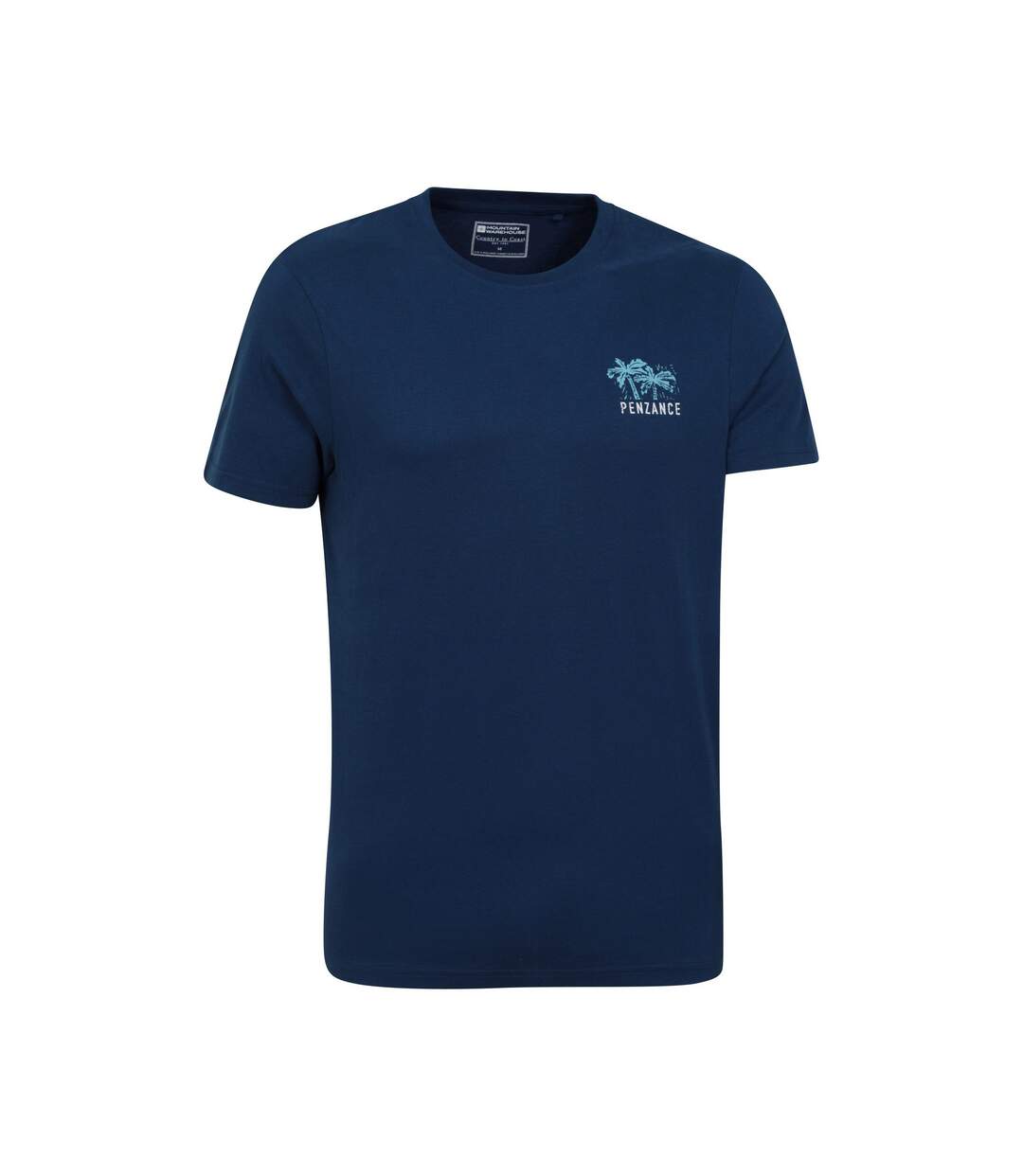 T-shirt penzance homme bleu marine Mountain Warehouse-4