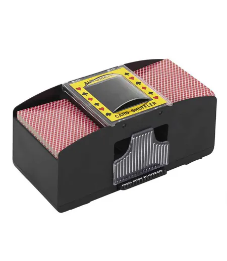 Mélangeur de Cartes Jeux 20cm Noir