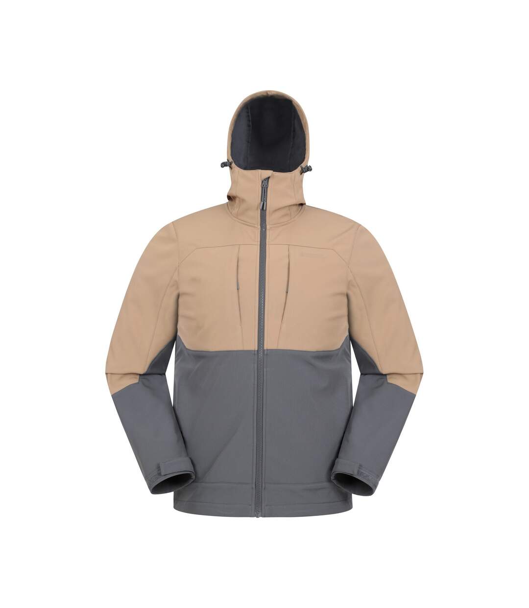 Veste softshell elements homme beige Mountain Warehouse-1