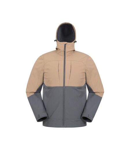 Veste softshell elements homme beige Mountain Warehouse Mountain Warehouse