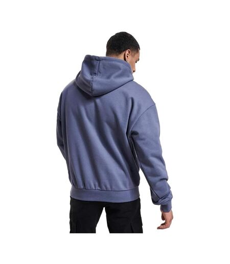 Sweat À Capuche Flying High Homme Vieux Bleu Mister Tee