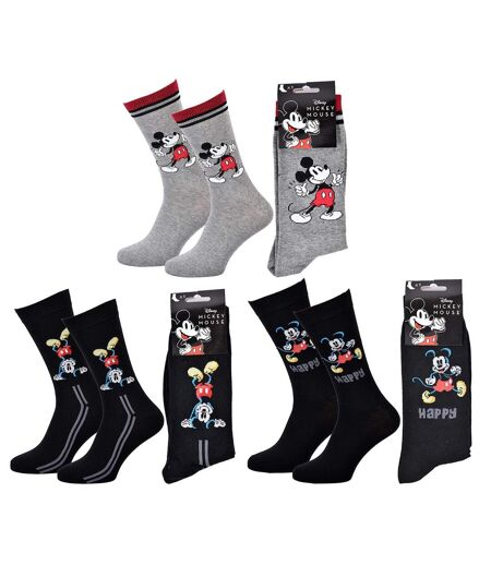 Chaussettes Pack Cadeaux Homme MICKEY Pack 3 Paires MICK24