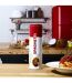 Boîte à Spaghettis en Métal Ludique 27cm Rouge-4