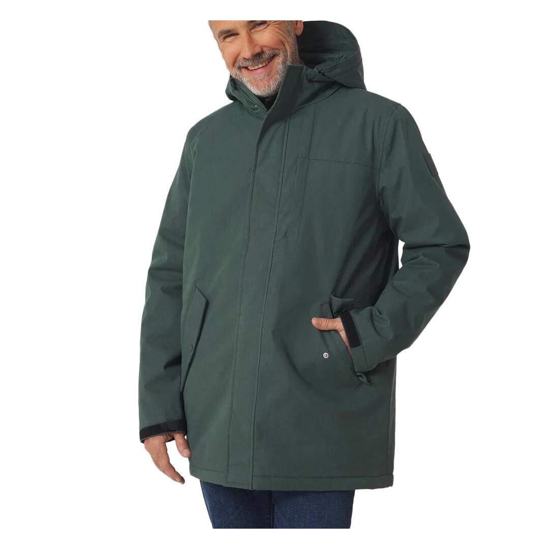 Veste imperméable Verte Homme TBS Jafarves - L-1