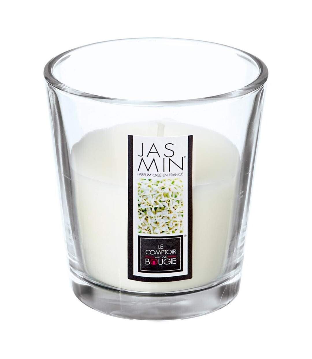 Bougie Parfumée en Verre Nina 90g Jasmin-1
