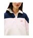 Haut De Rugby Motif/style Badge Femme Rose Clair Blanc Noir Tommy Jeans-3
