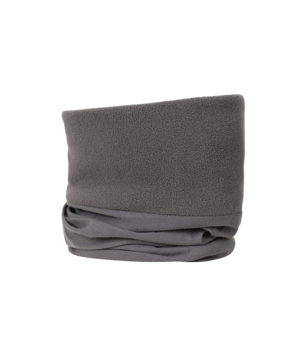 Unisex adult polar fleece snood one size grey Mountain Warehouse-1