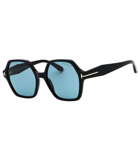Lunettes De Soleil Motif/style Hexagone Romy Femme Taille Unique Noir Bleu Clair Tom Ford