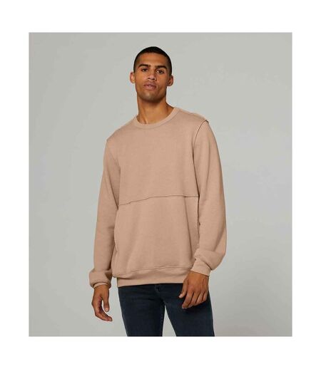 Bella + Canvas Unisex Adult Raw Seam Sweatshirt (Oatmeal Grey Heather) - UTPC4383