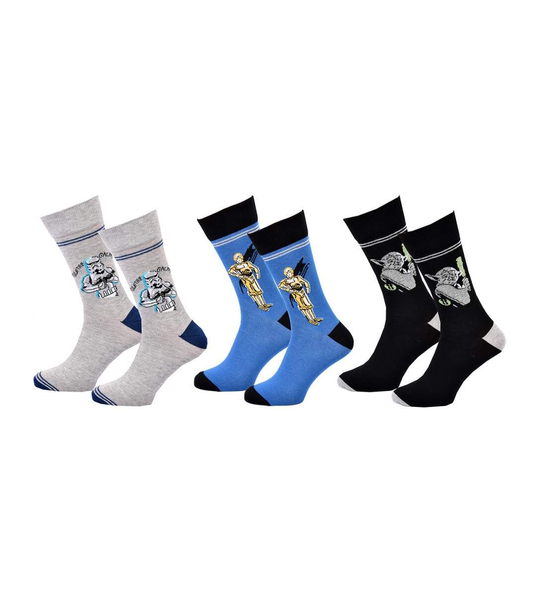 Chaussettes Star Wars - Pack de 3-5