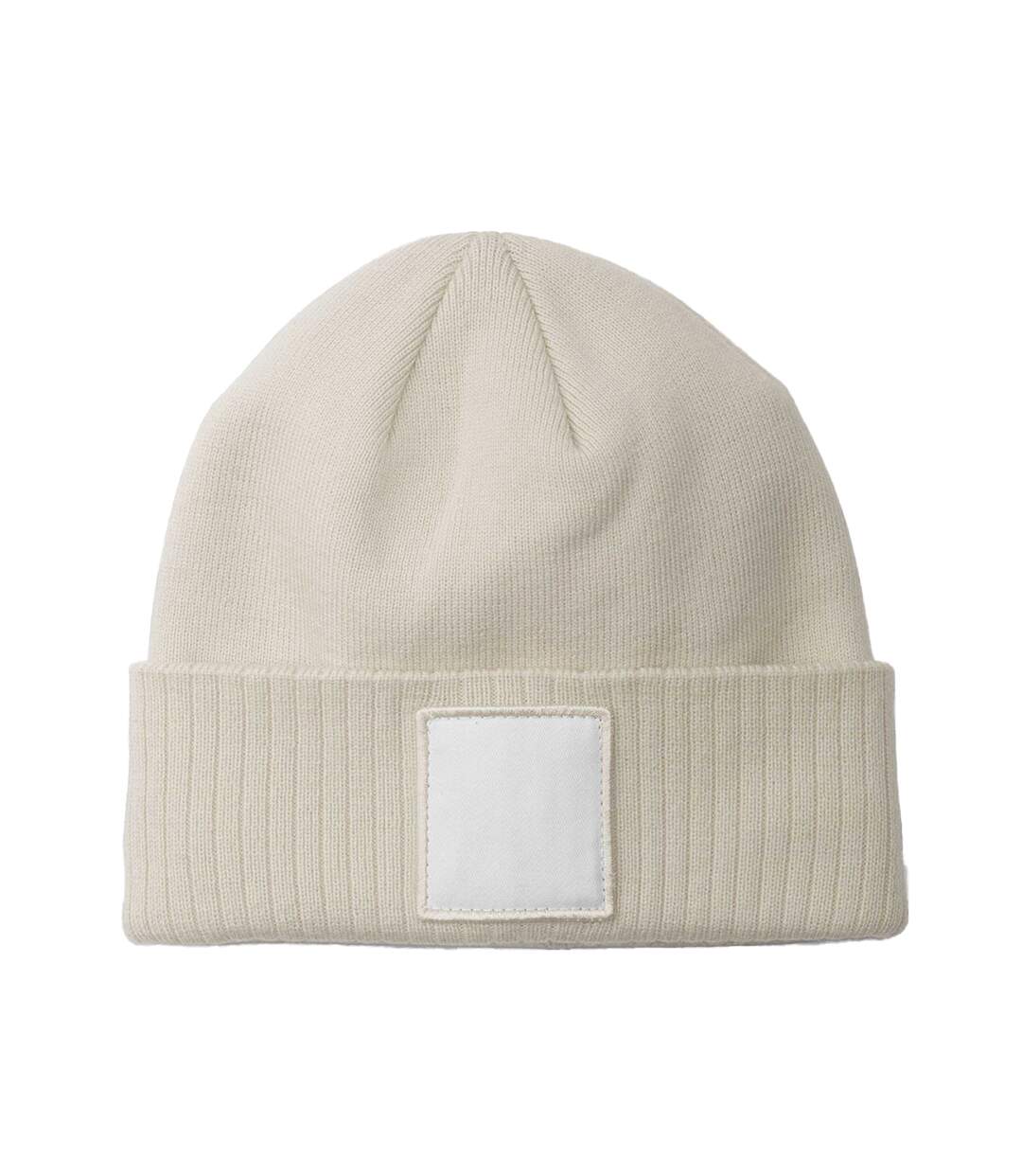 Bonnet Adulte Blanc Cassé Blanc Beechfield-2