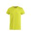 Clique Mens Basic T-Shirt (Visibility Green)
