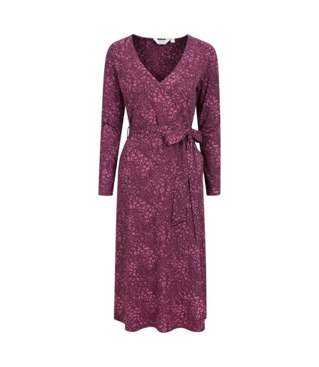 Robe mi-longue santorini femme bordeaux Mountain Warehouse