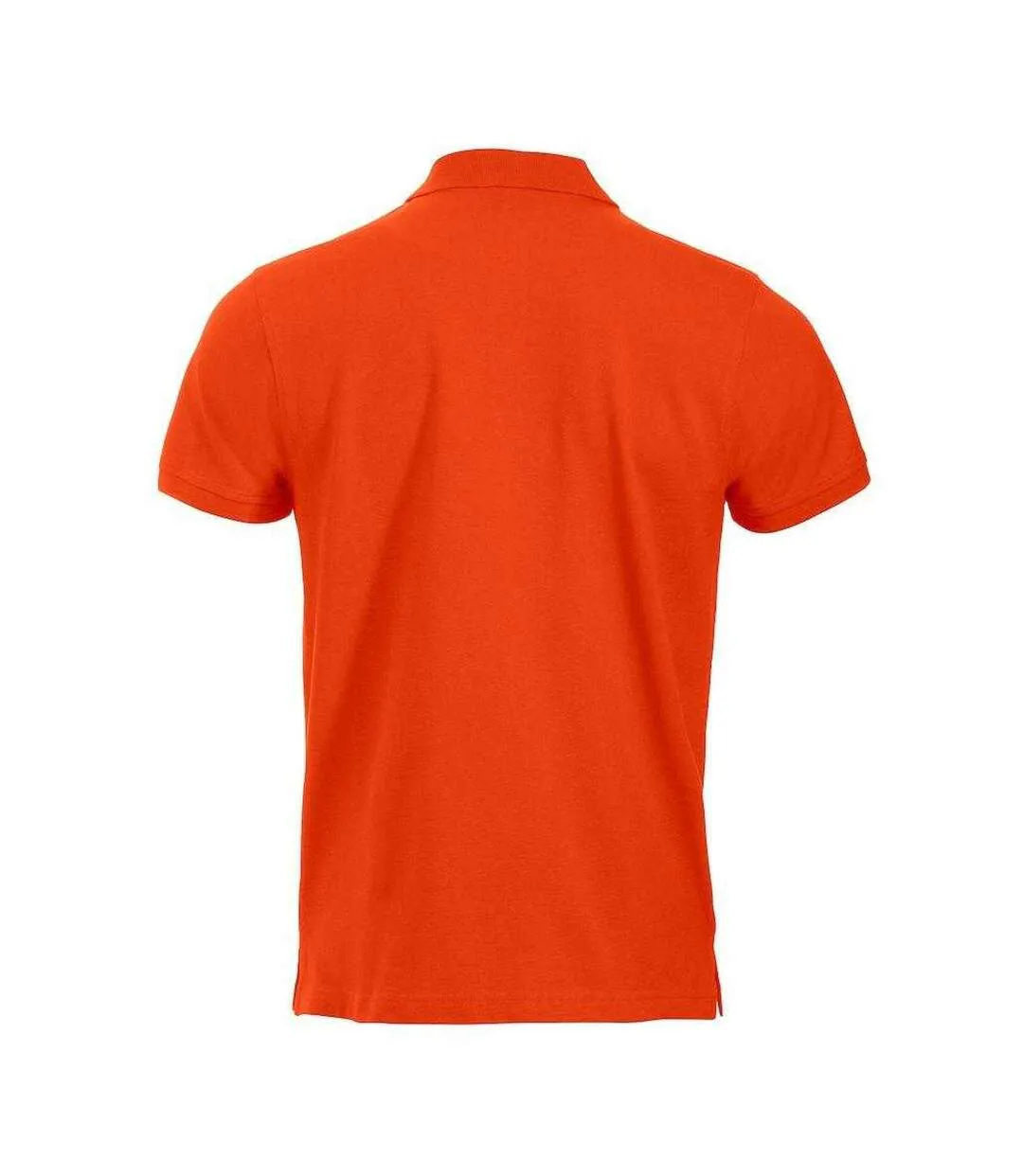 Mens Classic Lincoln Polo Shirt Blood Orange Clique-2