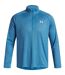 Haut Ample Manches Longues À Col Montant Tech Homme Bleu Blanc Under Armour-2