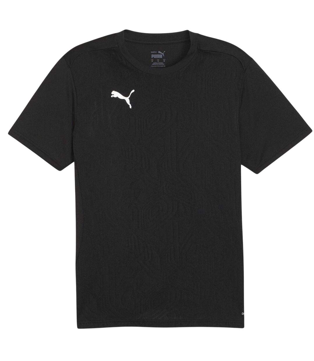 Mens Teamfinal Training T-shirt Black Puma-2