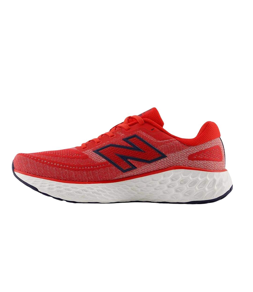 Mens Evoz V4 Shoes Fire Red Navy New Balance-2