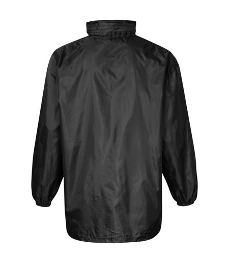 Mens D555 Zac Packaway Kingsize Waterproof Jacket Black Duke