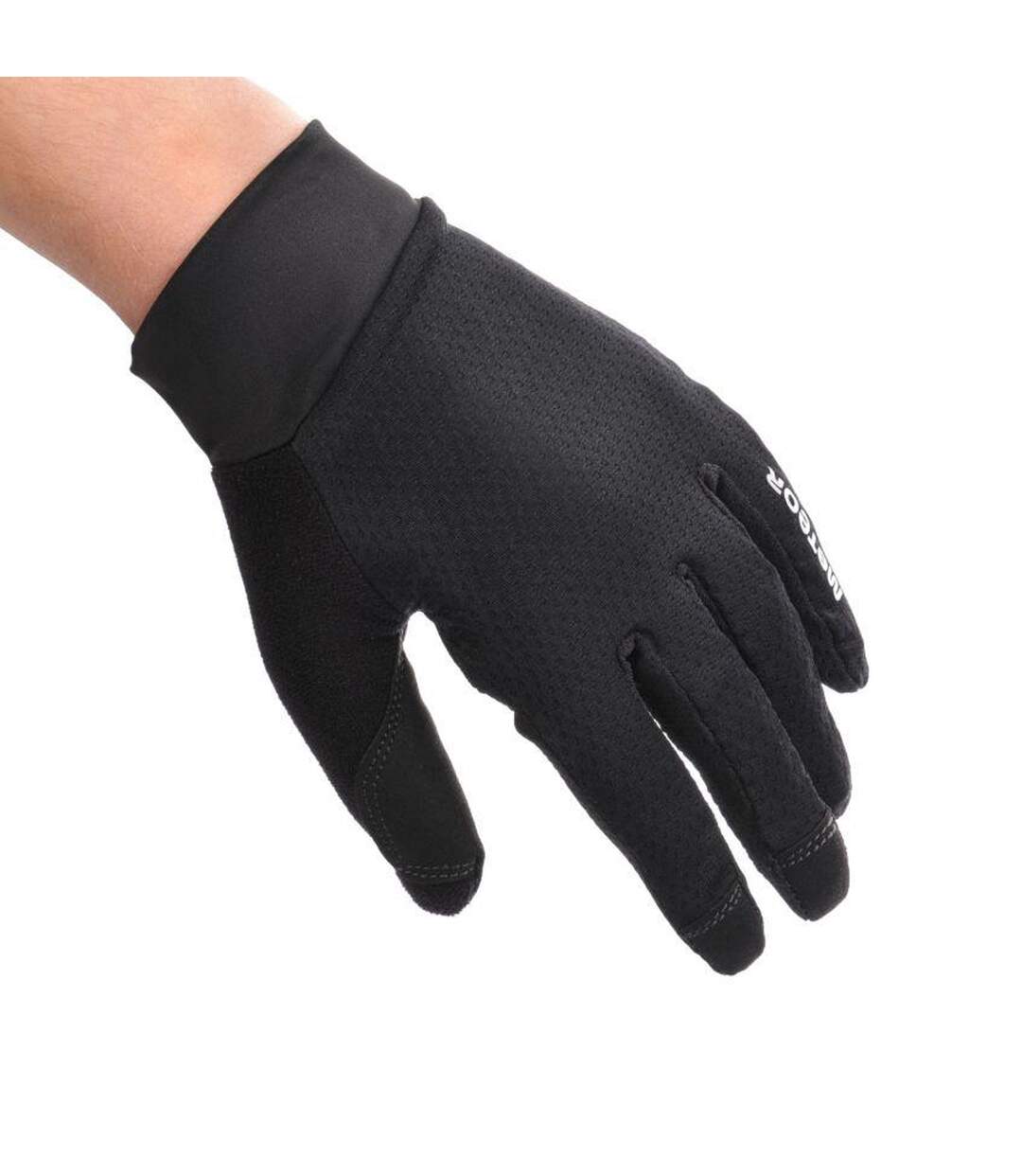 Gants De Cyclisme Mx100 Adulte Noir Meteor-3