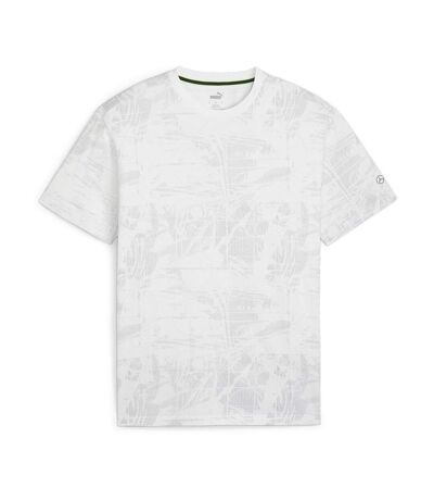 T-shirt Blanc/Gris Homme Puma Mapf1 Statement - L