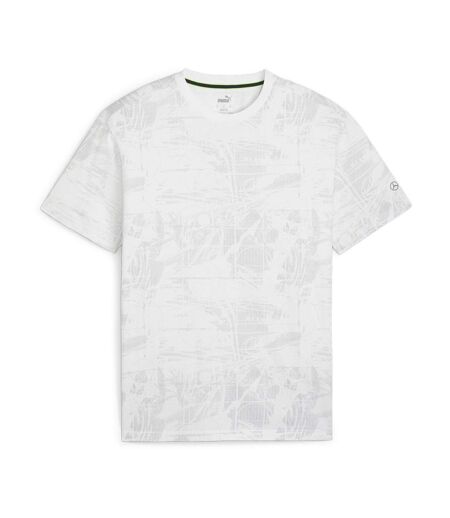 T-shirt Blanc/Gris Homme Puma Mapf1 Statement - L