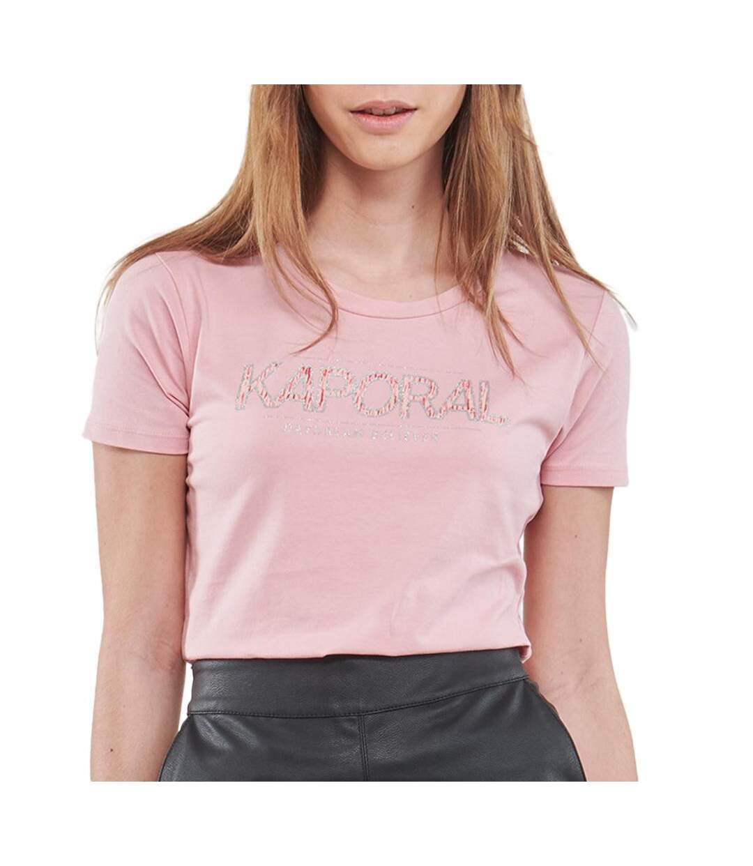 T-shirt rose femme kaporal jall - l-1
