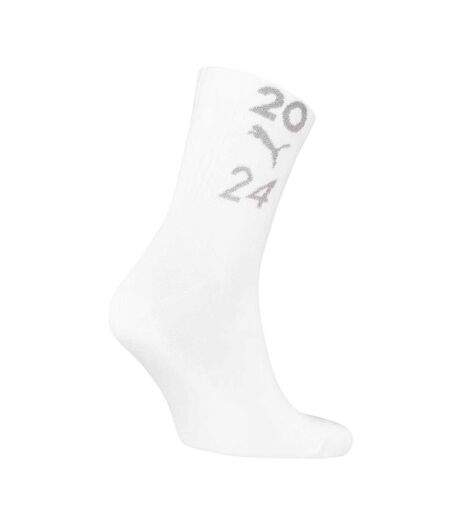 Womens/ladies Glow 99 Crew Socks White Puma