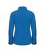 Womens/ladies 3 layer soft shell jacket azure blue Russell