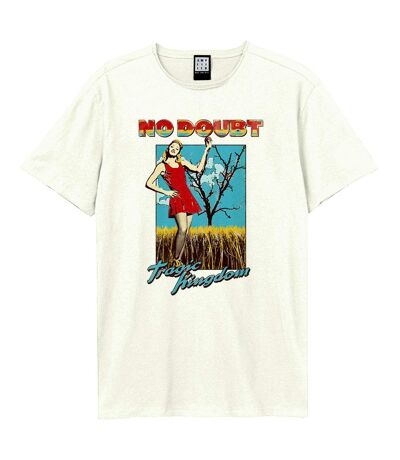 T-shirt tragic kingdom adulte blanc Amplified