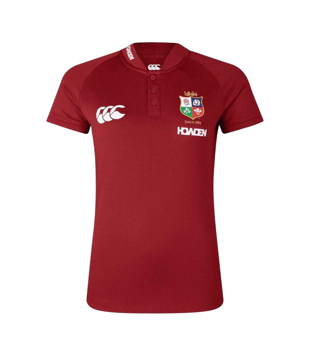 Polo Motif/style British & Irish Lions Femme Rouge Écarlate Canterbury-2