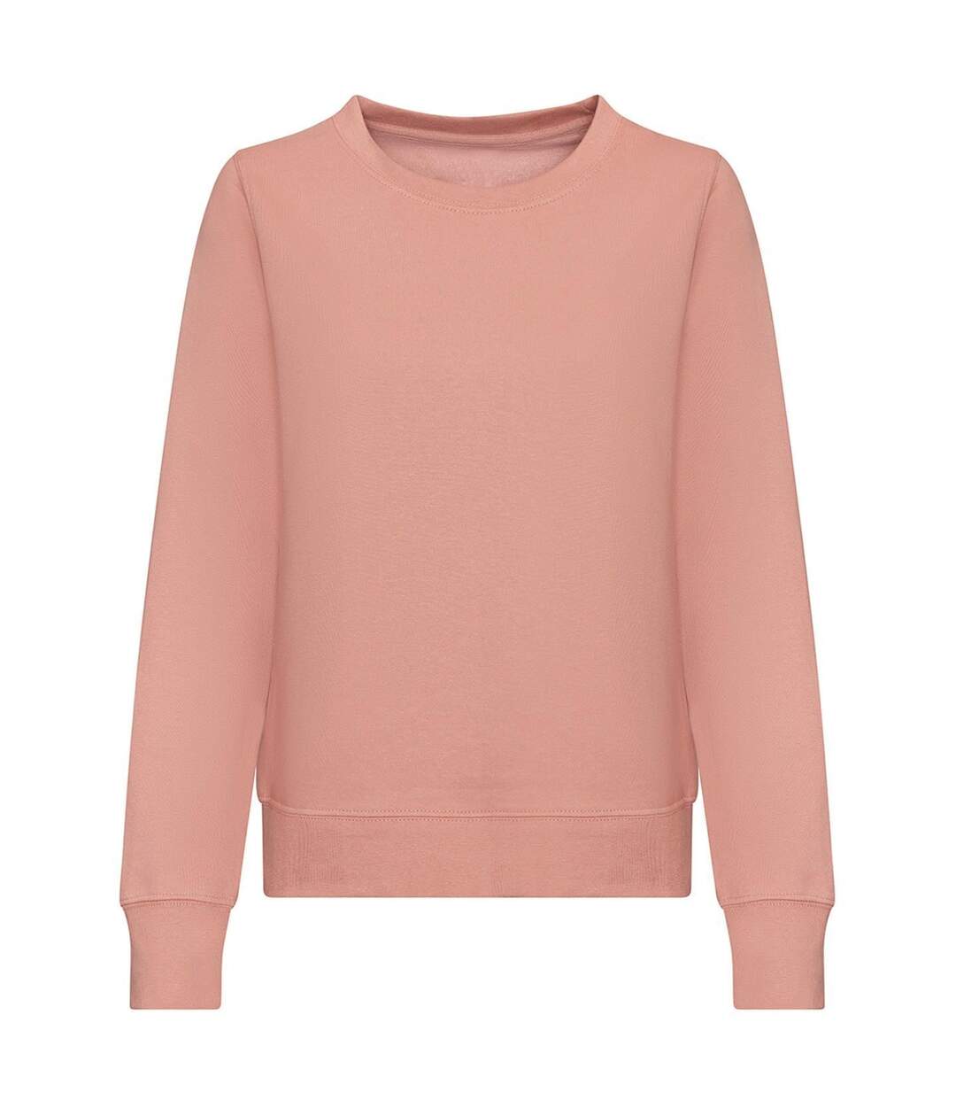 Womens/ladies sweatshirt dusty pink Awdis