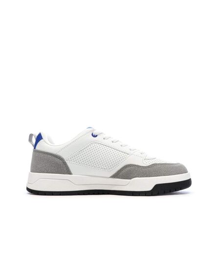 Baskets blanches/bleu homme kappa logo manis
