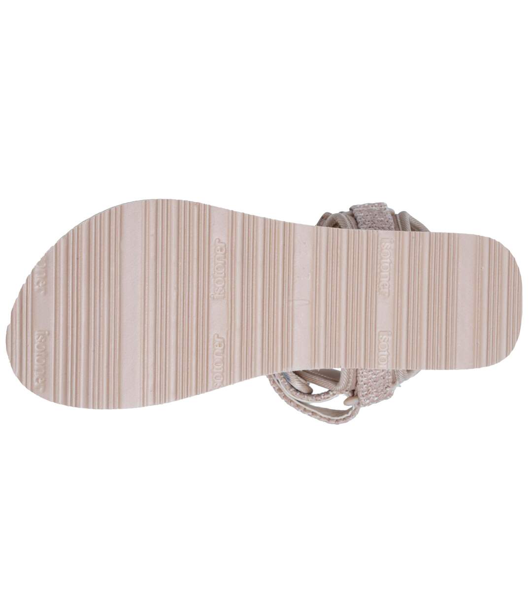 Isotoner Sandales femme semelle confortable et légère 3,5cm , sandale de plage, piscine, randonnée-5