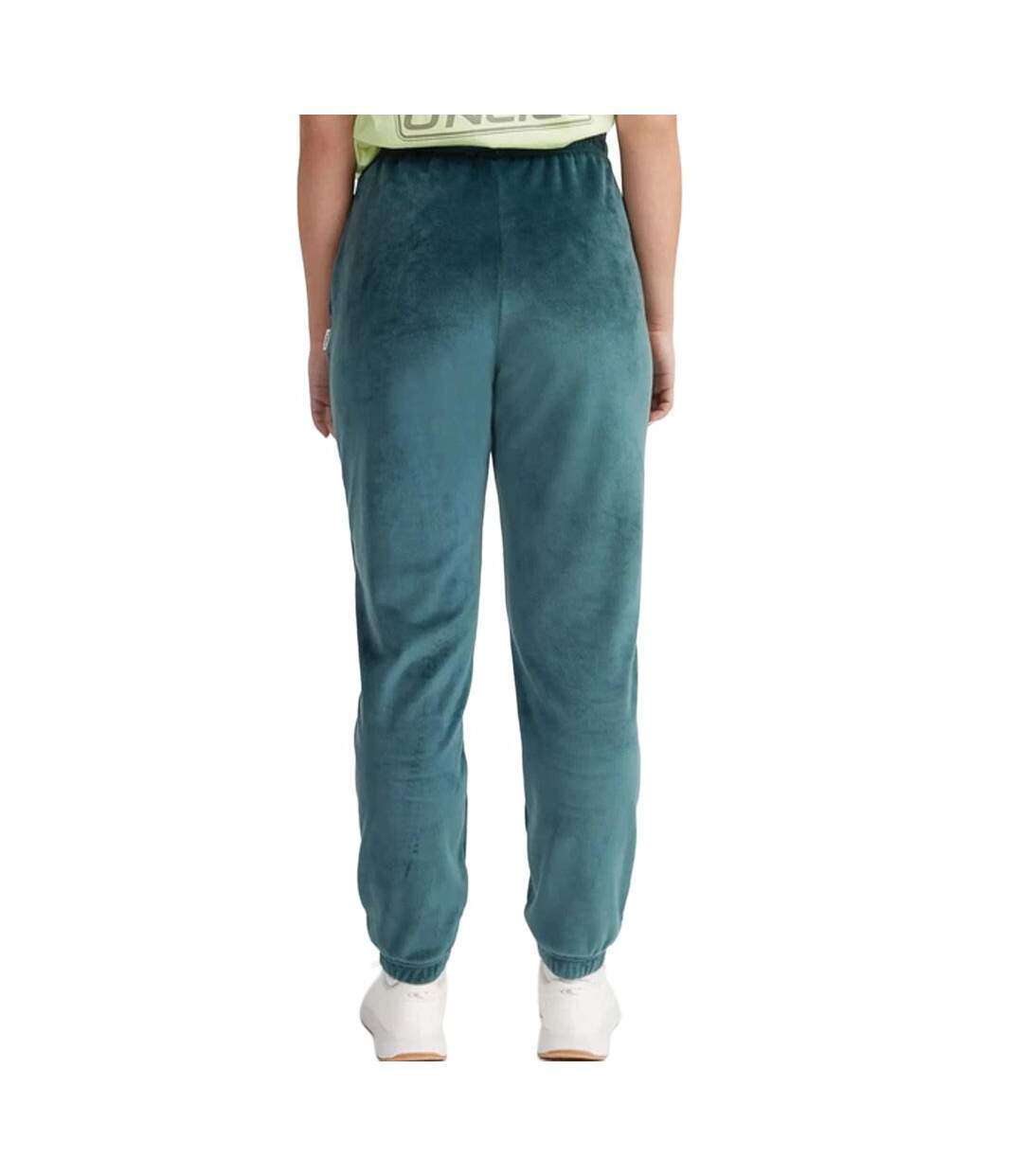 Jogging velours bleu canard femme o'neill sweatpants-2