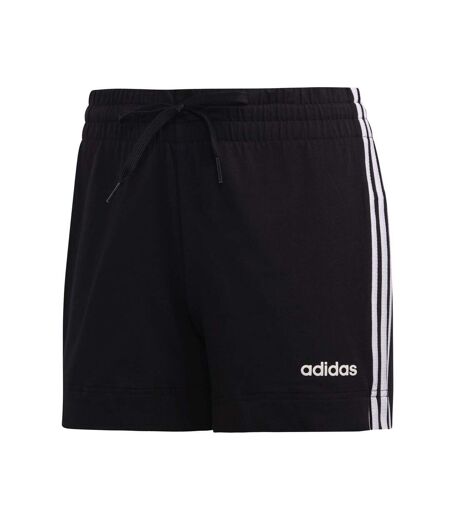 Short Motif/style 3 Rayures Essentials Femme Noir Blanc Adidas